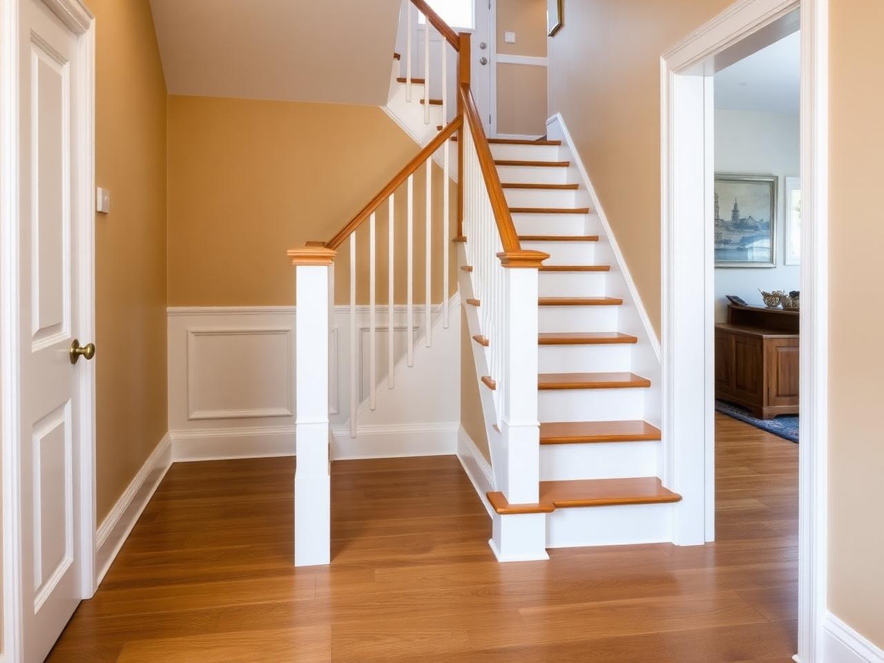 Trappenhuis in nieuwe kleuren in Voorst door Spijkerman Schilderwerk